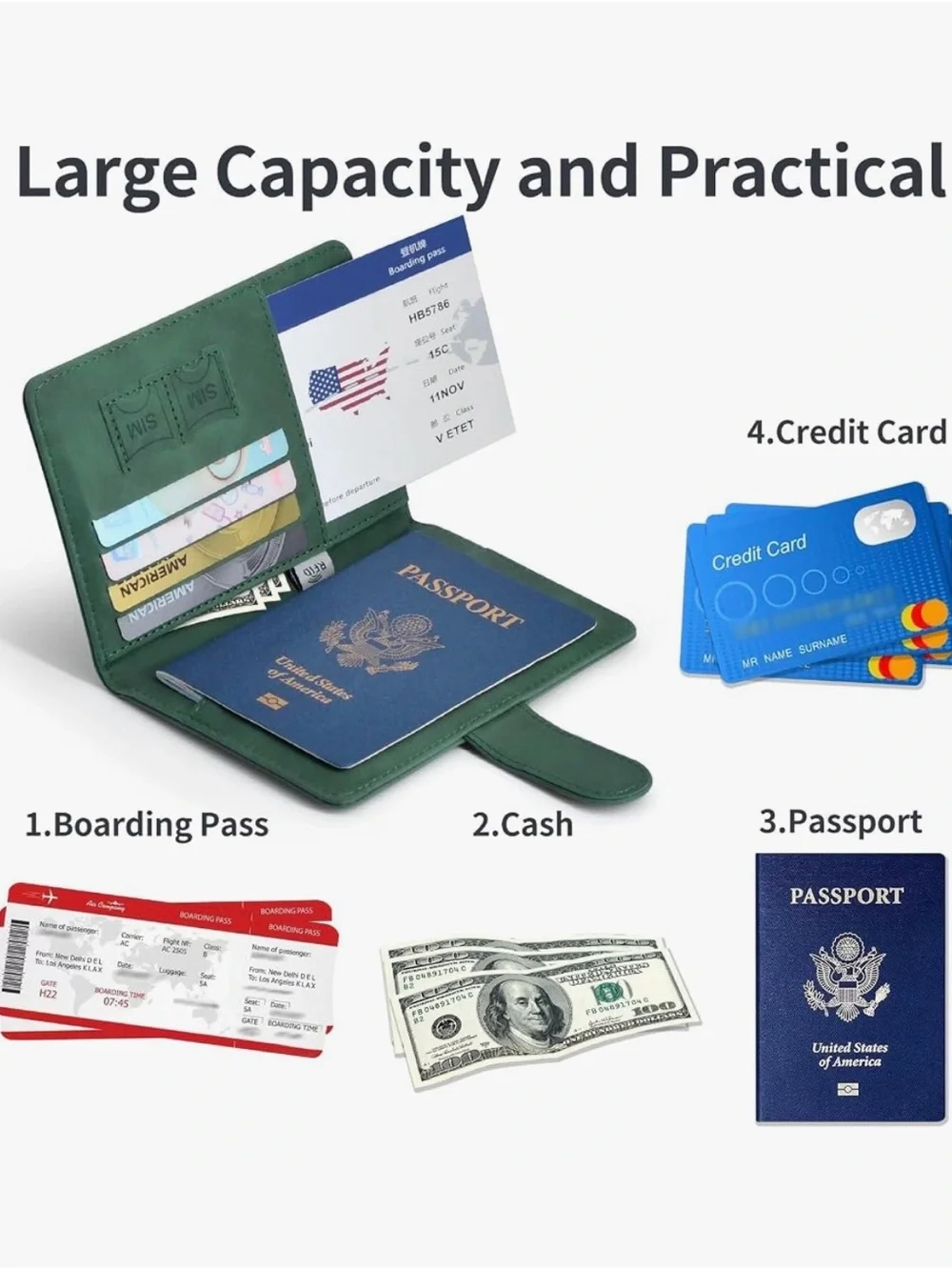 Passport Holder & Card Wallet